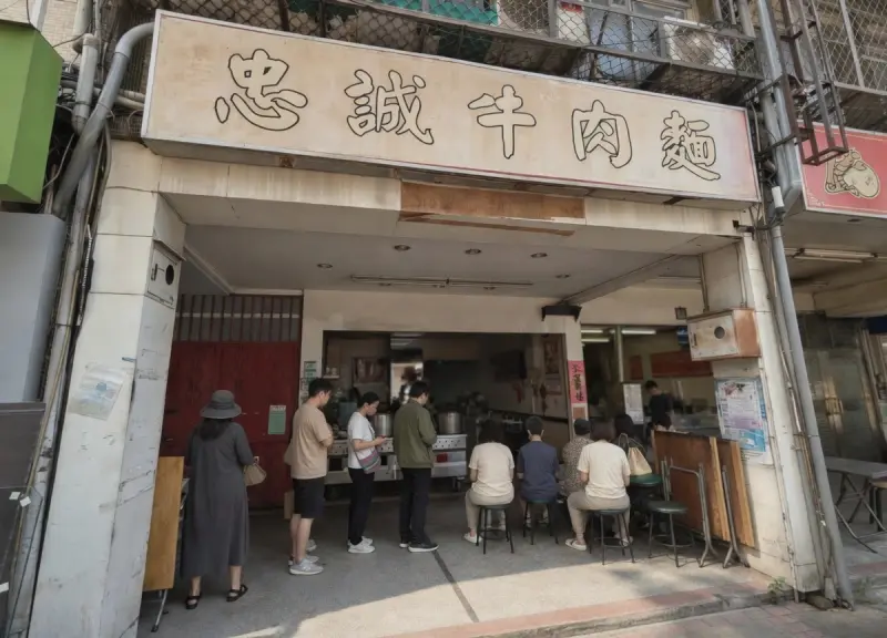 忠誠牛肉麵