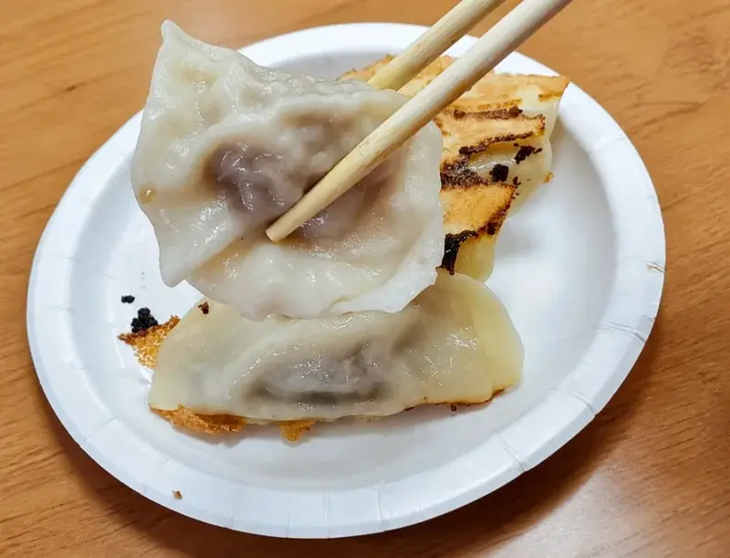 阿財鍋貼水餃專賣店 の料理写真 2
