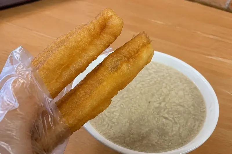 花生湯加油條原圖