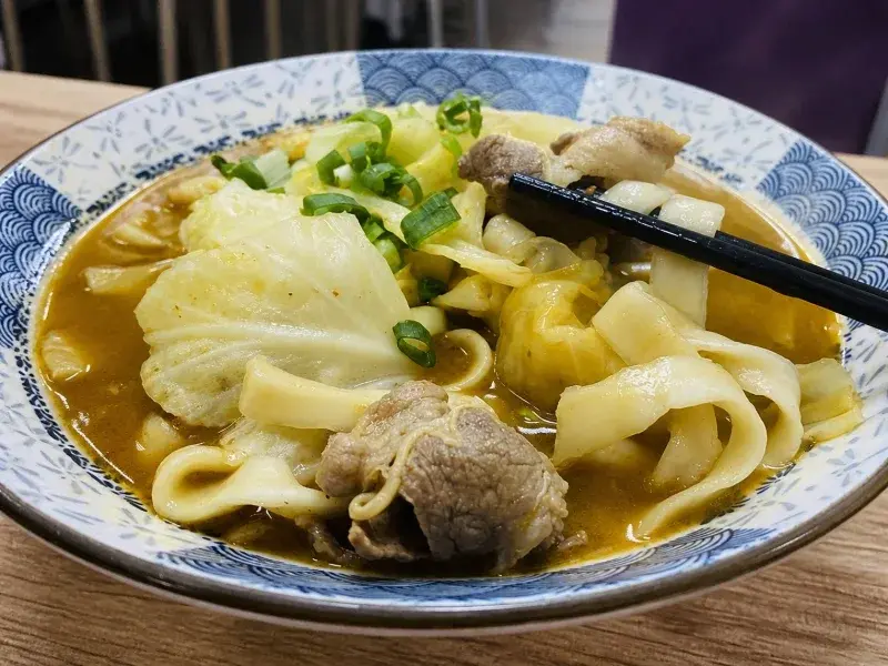 陳記麻辣食堂 北投店的招牌麻辣麵-牛肉