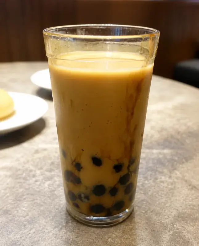 新大戈壁蒙古烤肉 西門旗艦店的自製珍珠奶茶剉冰