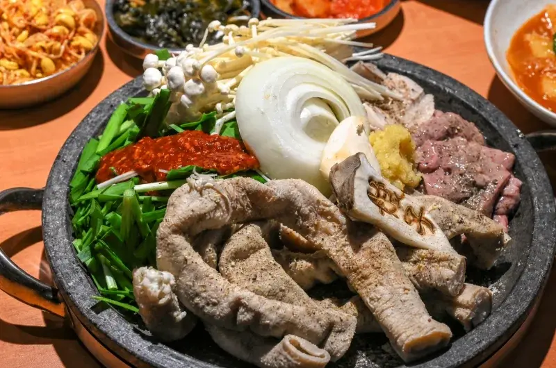 韓式原味烤腸套餐