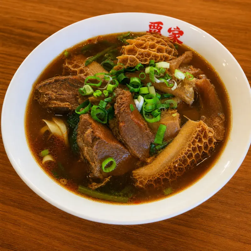 粟家牛肉麵 稻香店的招牌牛肉麵