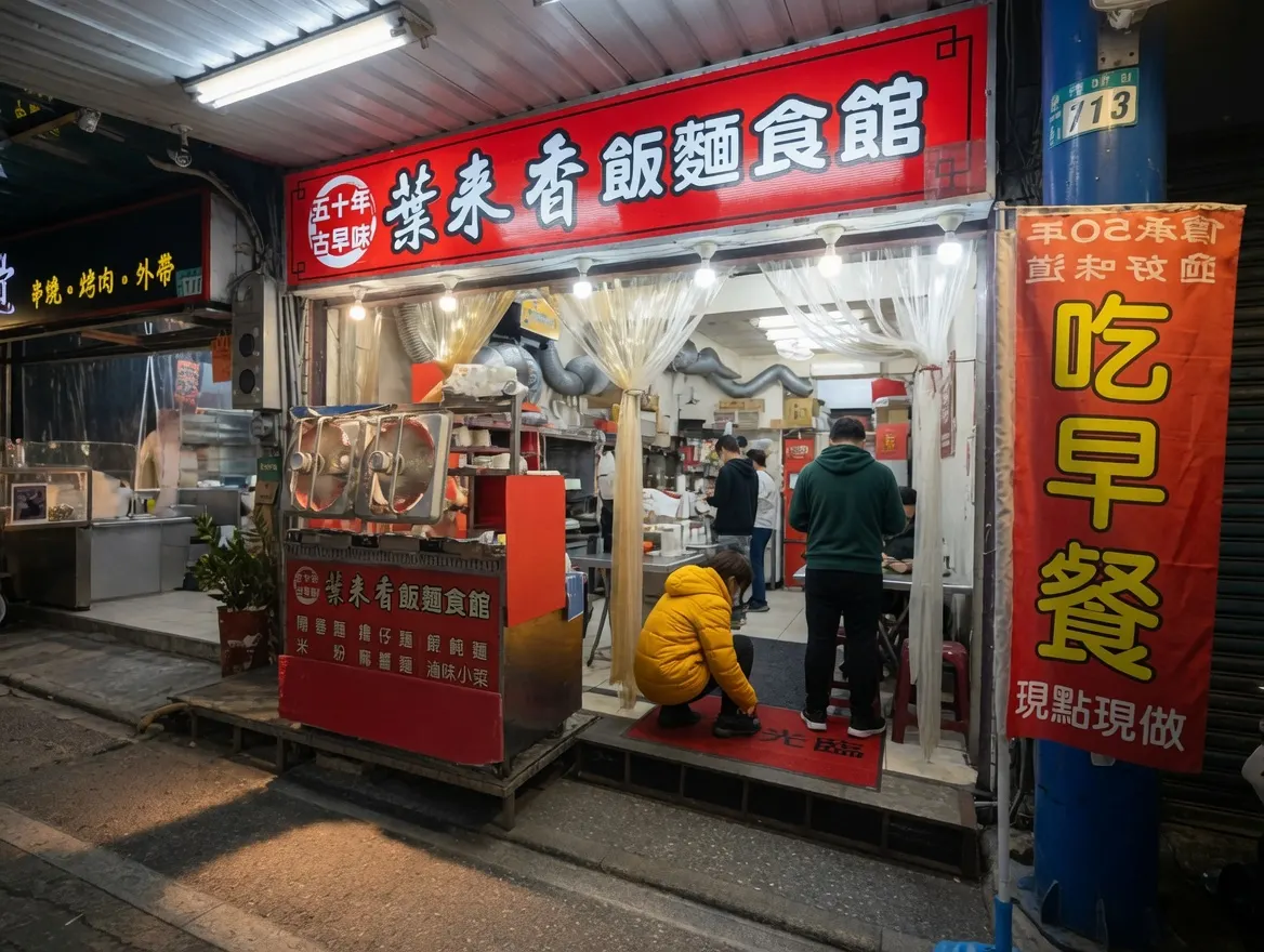 葉來香50年古早味麵飯美食