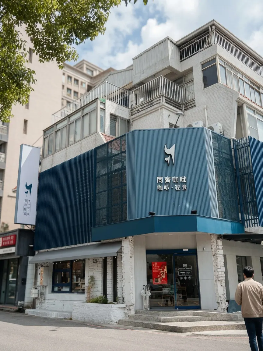 同齊咖吡北屯旗艦店 深夜咖啡 店家封面
