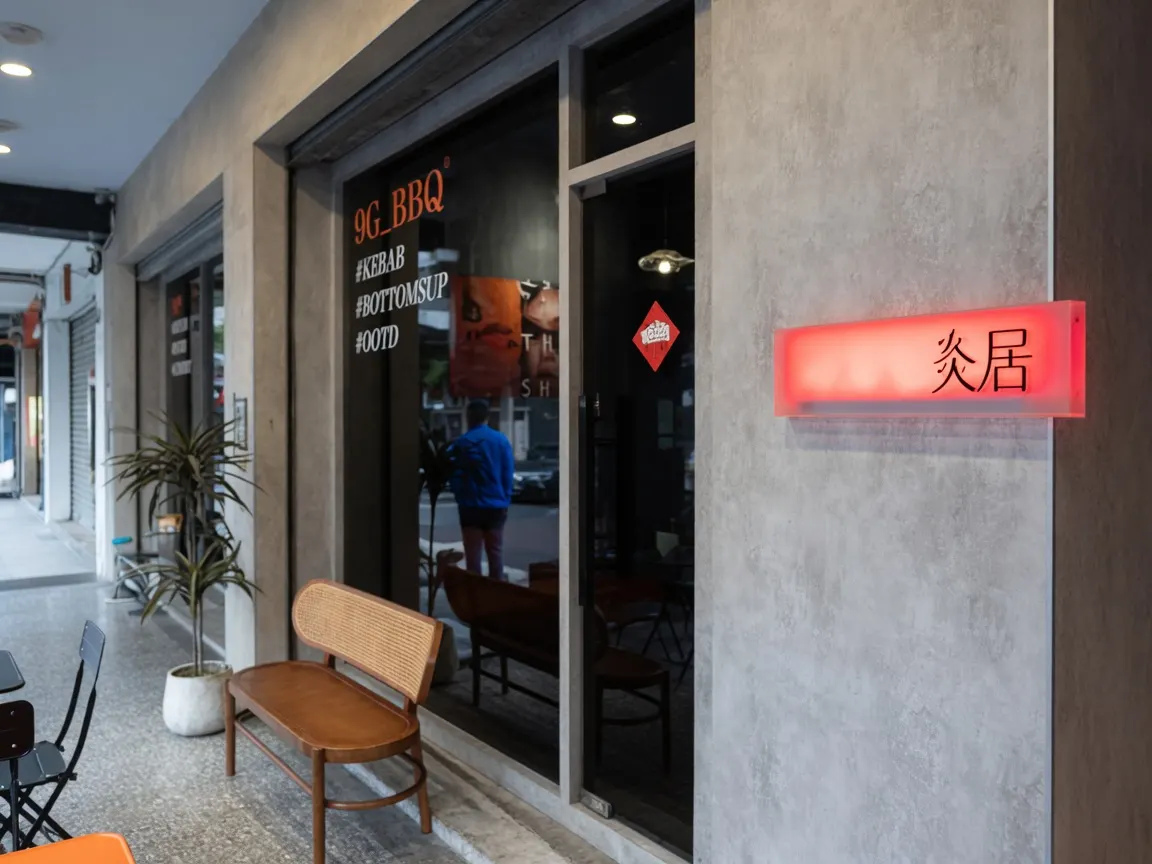 灸居串燒居酒屋—北屯店 （最後點餐00:00）寵物友善餐廳｜北屯燒烤推薦｜燒肉餐酒館｜慶生約會聚餐餐廳｜台中宵夜｜炙居串燒