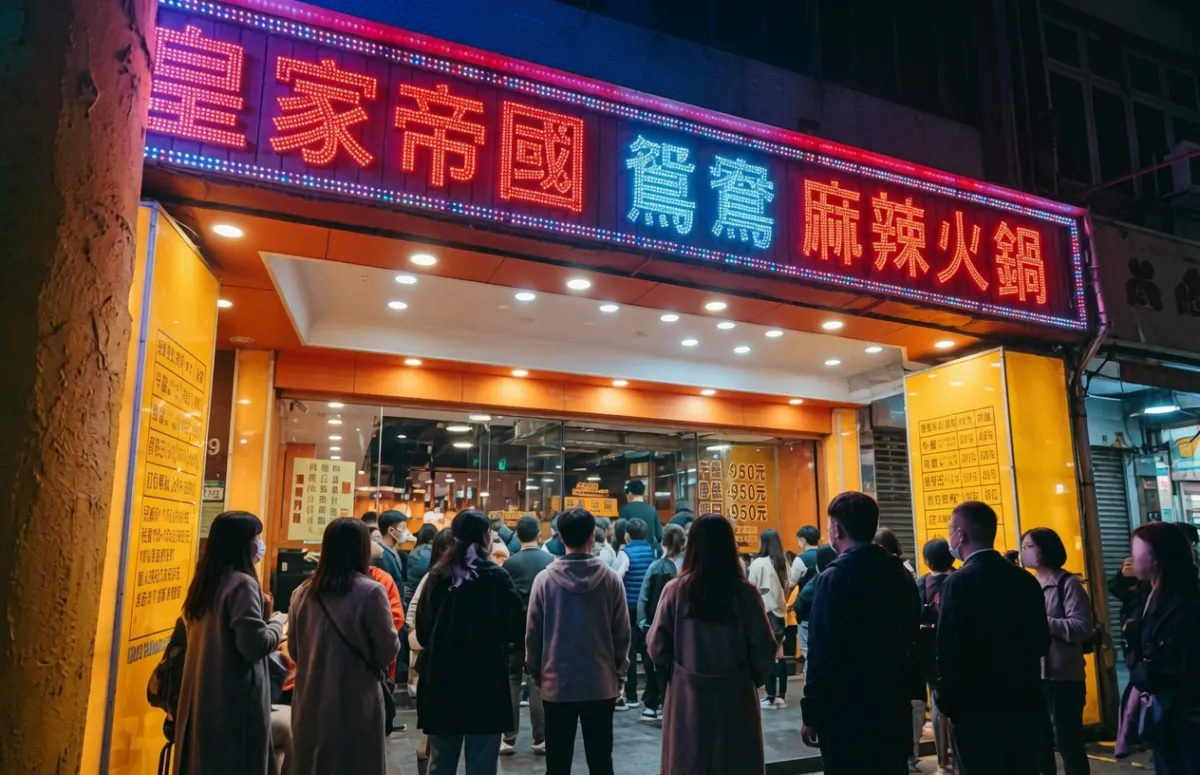 主打麻辣鴛鴦鍋吃到飽，湯底選擇多，自助吧也很完整。｜皇家帝國麻辣火鍋
