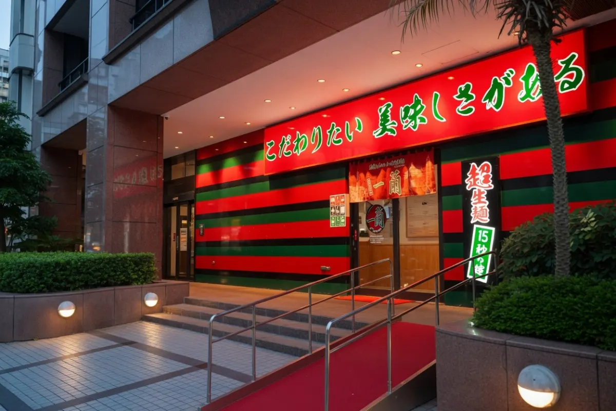一蘭拉麵台灣台北本店