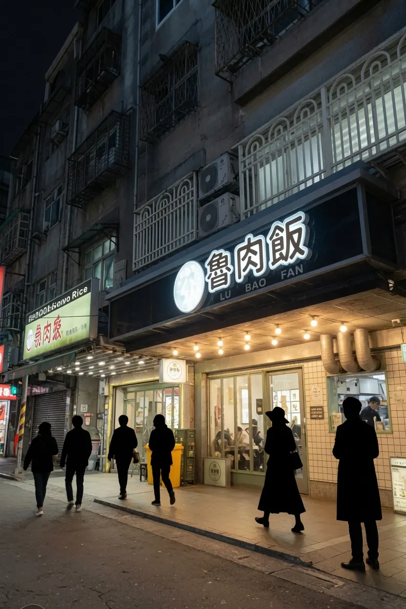 上面有香菇、肉絲和魚鬆，口感更豐富，也很有飽足感。｜夯・魯肉飯