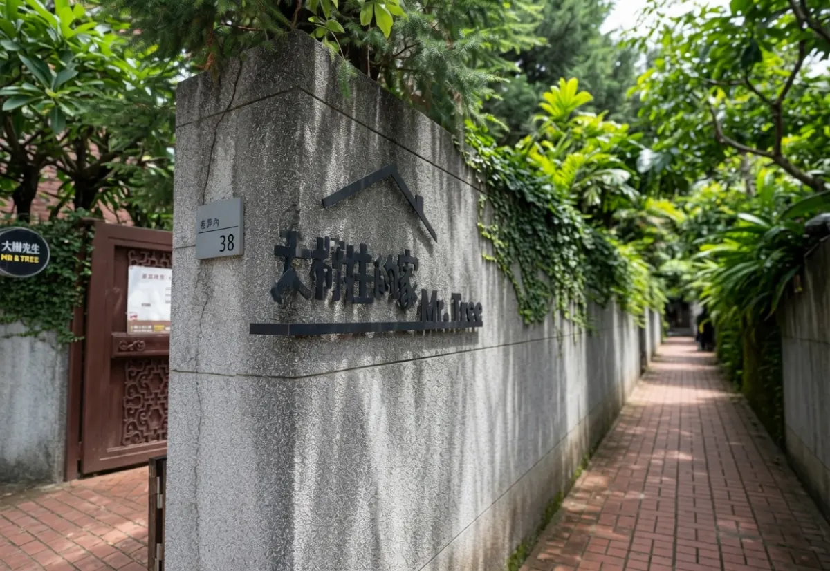 店在古亭附近安靜的巷弄裡，獨立洋房空間很適合帶小孩來。｜大樹先生的家